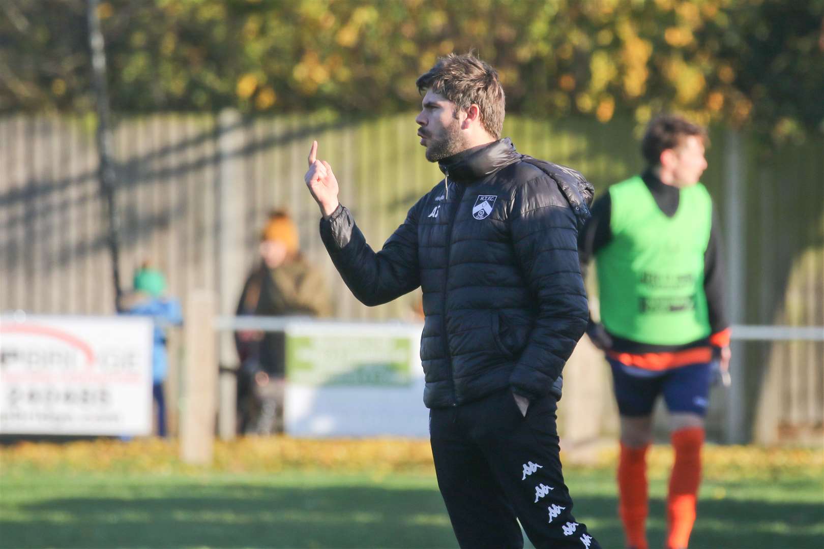 MDEP-16-11-2018-016 sp Harleston manager Adam Gusterson. (6443106)