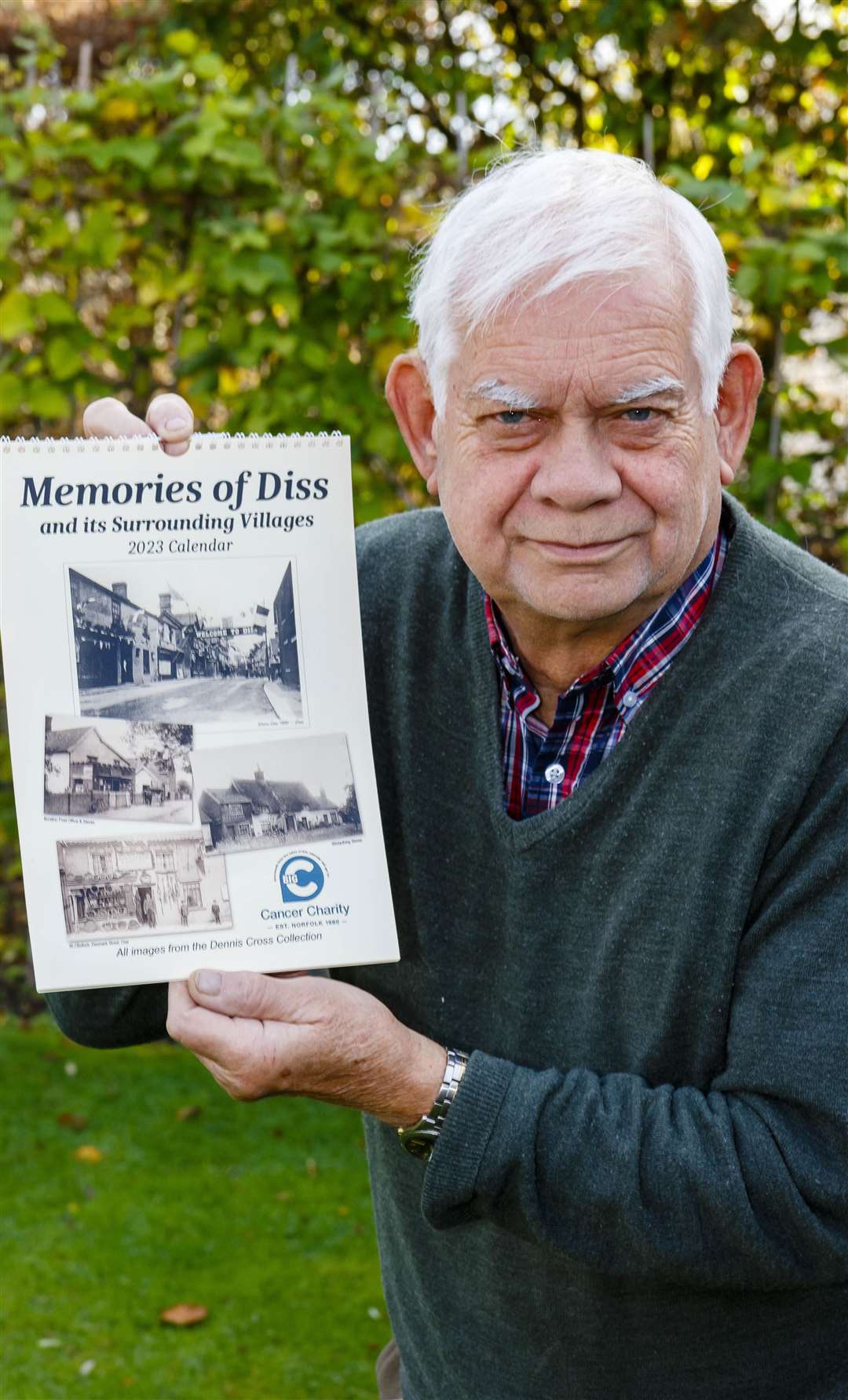 Dennis Cross is a local historian and postcard collector