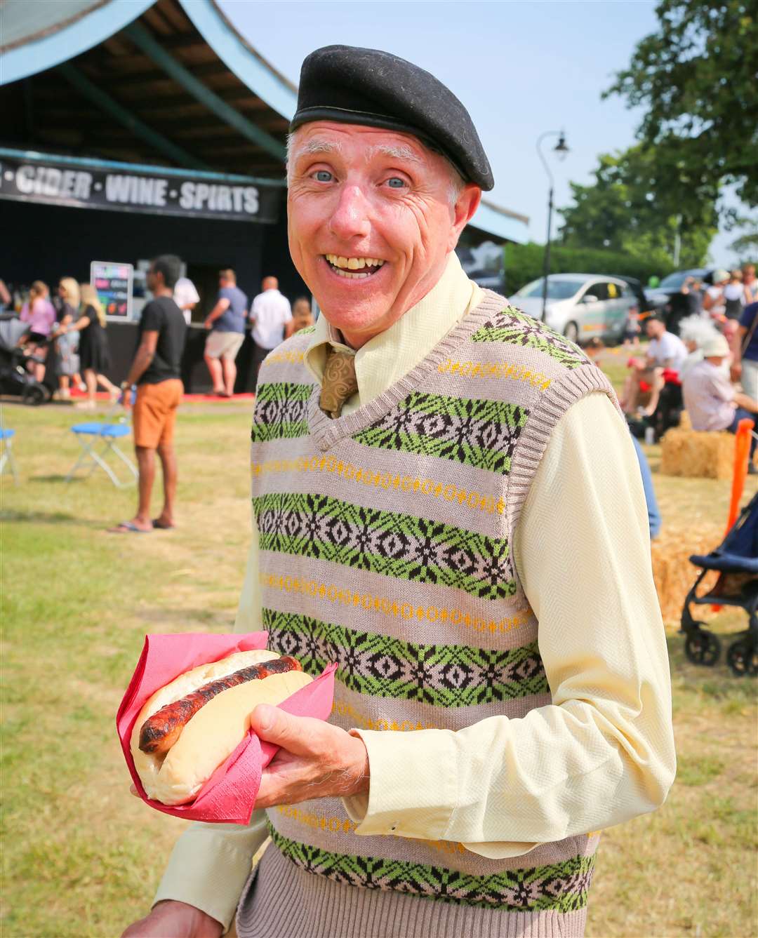 Keith Tatum from Eye as Frank Spencer. Pictures: Gary Donnison