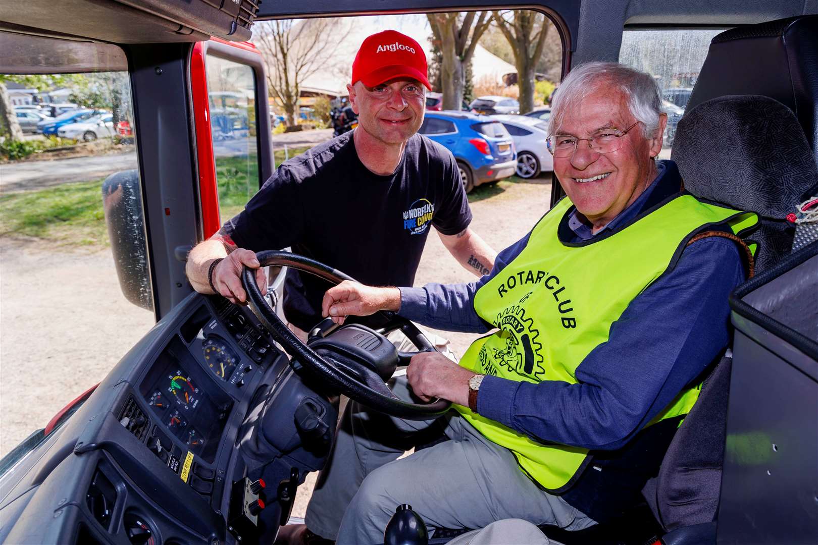 Chris Standley and John Cooper. Picture: Mark Bullimore