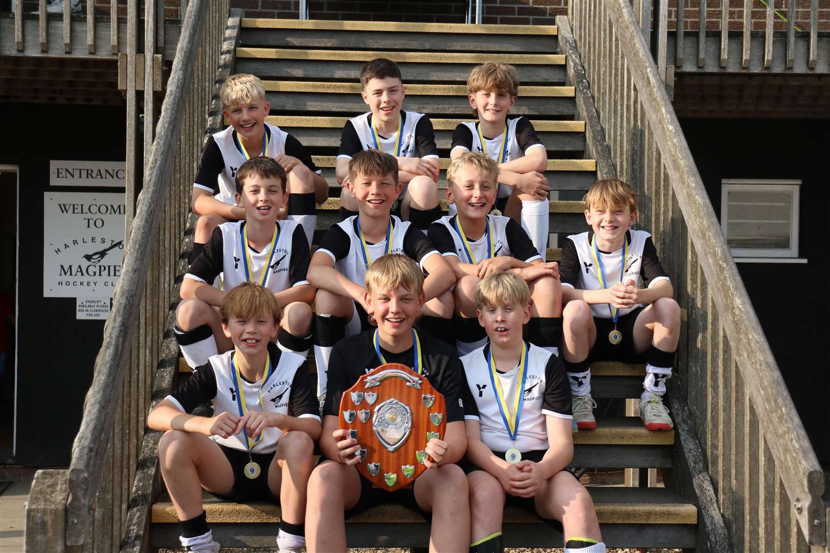 The Under-12s are off to the National Finals Picture: Harleston Magpies