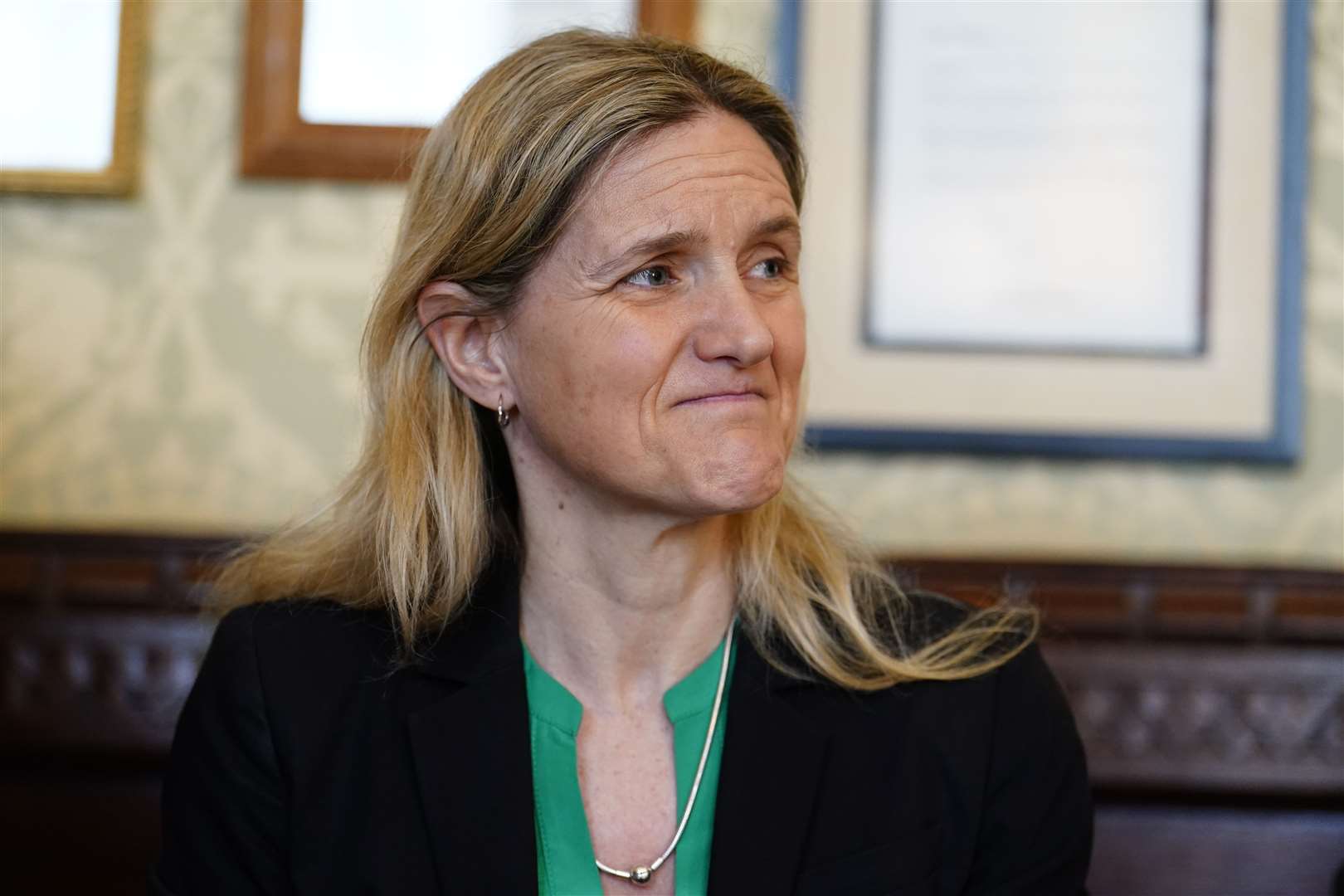 MP Kim Leadbeater is behind the assisted dying Bill (Jordan Pettitt/PA)