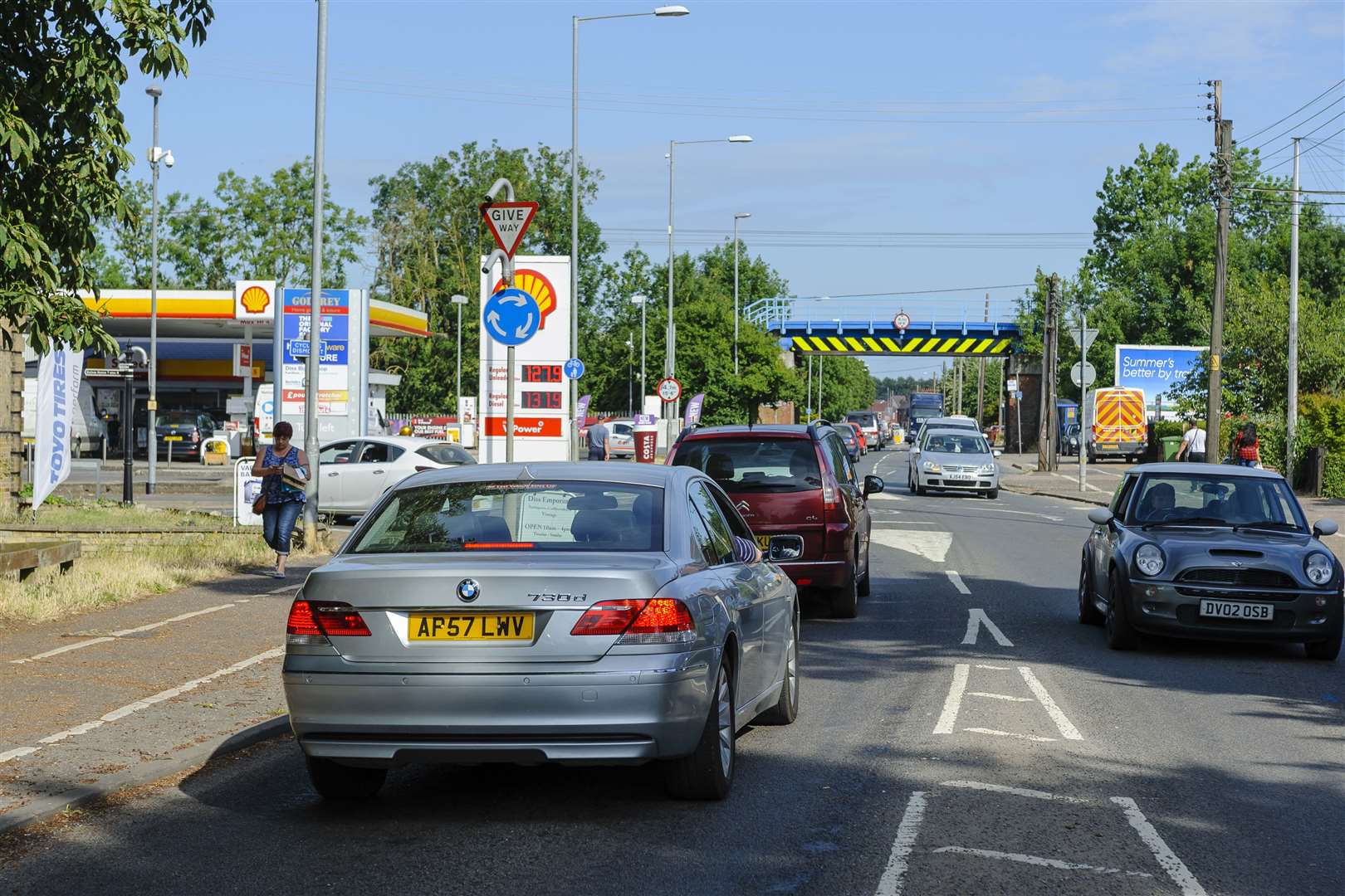 The junction on Victoria Road and Vinces Road. Picture: Mark Bullimore