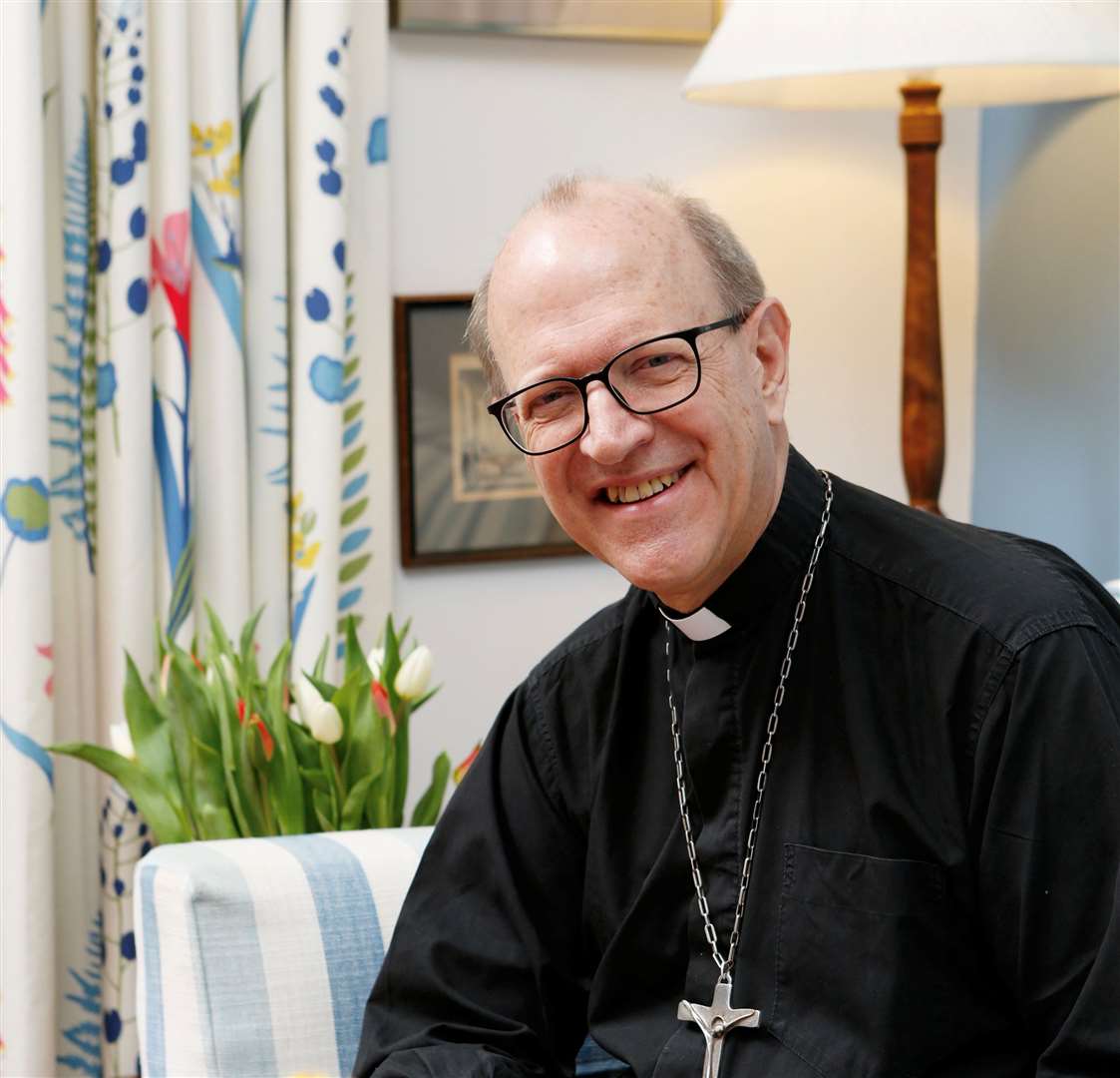 Martin Seeley, Bishop of St Edmundsbury and Ipswich, has commented on the resignation of the Archbishop of Canterbury. Picture: Keith Mindham