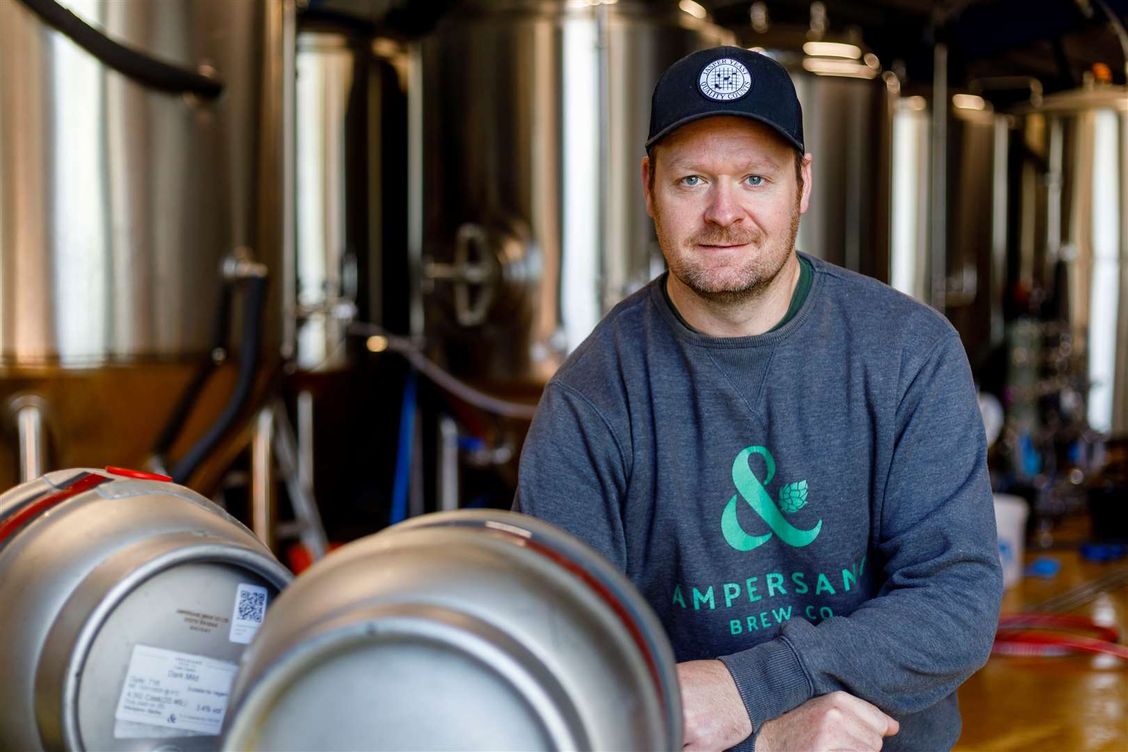 Ampersand Brewery’s Andy Hipwell.