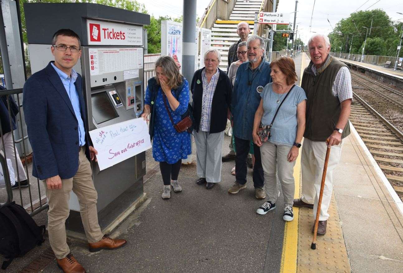 Adrian Ramsay at Diss station.