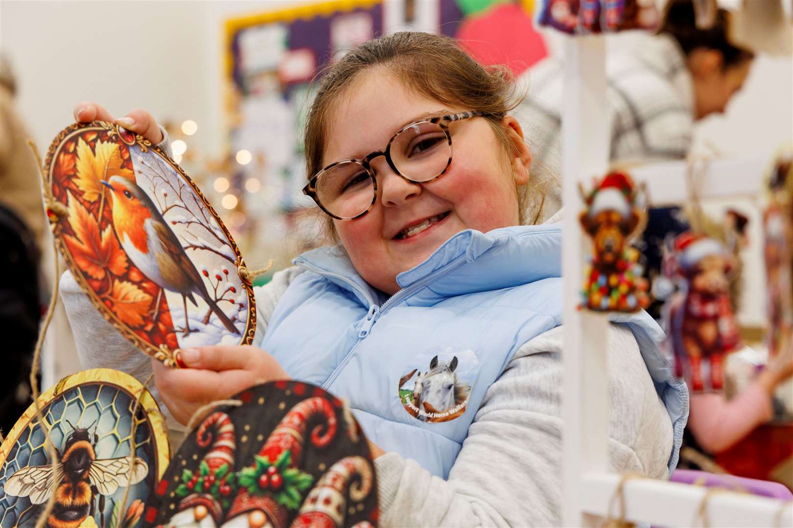 Maisie Bennett of Vicky’s Crafts. Picture: Mark Bullimore