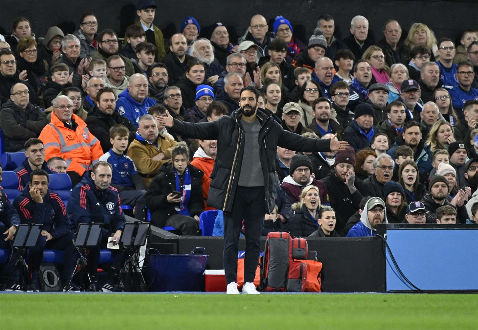 Manchester United boss Ruben Amorim. Picture: Barry Goodwin