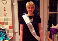 Charlotte Holder has been named named Rickinghall's 'Miss Slinky' 2014 and will enter a national competition. ANL-141212-124234001