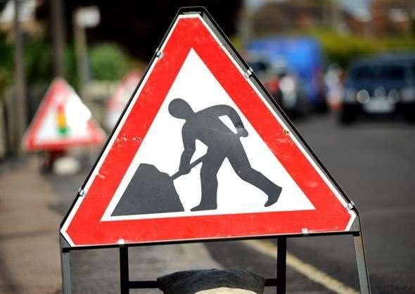 Roadworks over the next two weeks.