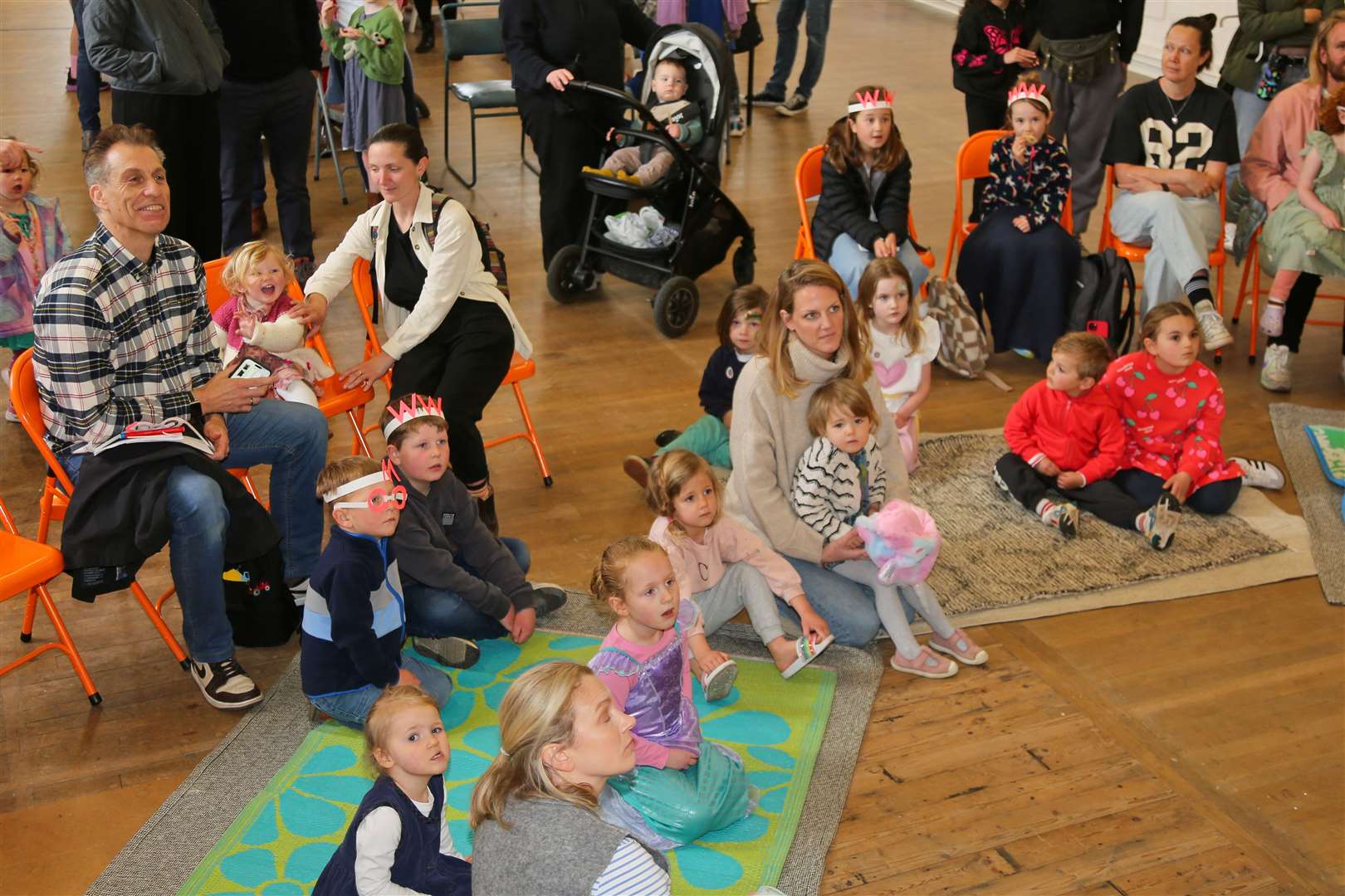 The event welcomed all ages to come and have fun with letters. Pictures: Gary Donnison