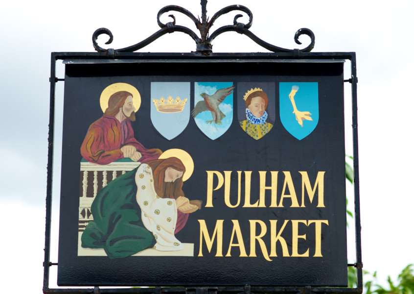 VILLAGE SIGN - PULHAM MARKET ENGANL00120121029163122