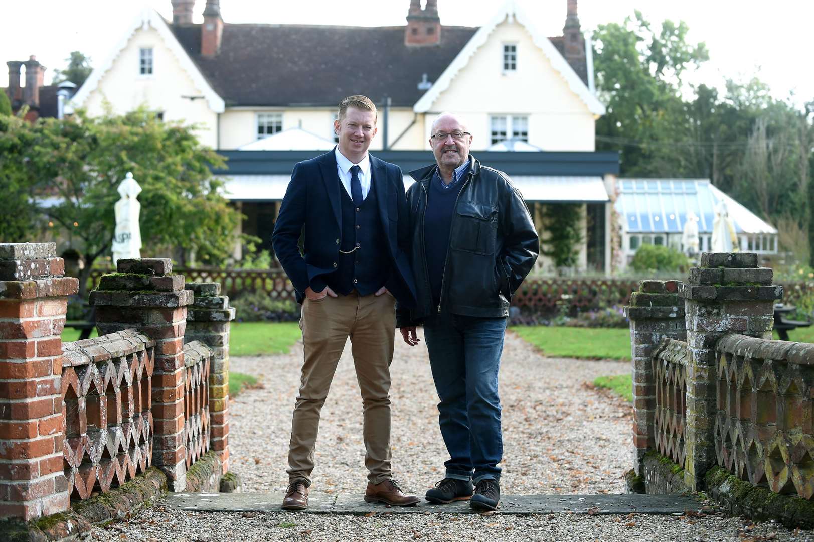 Alan Sabol, Business Development Manager at The Oaksmere, and Geoff Dixon will be working alongside each other. Picture by Mecha Morton.