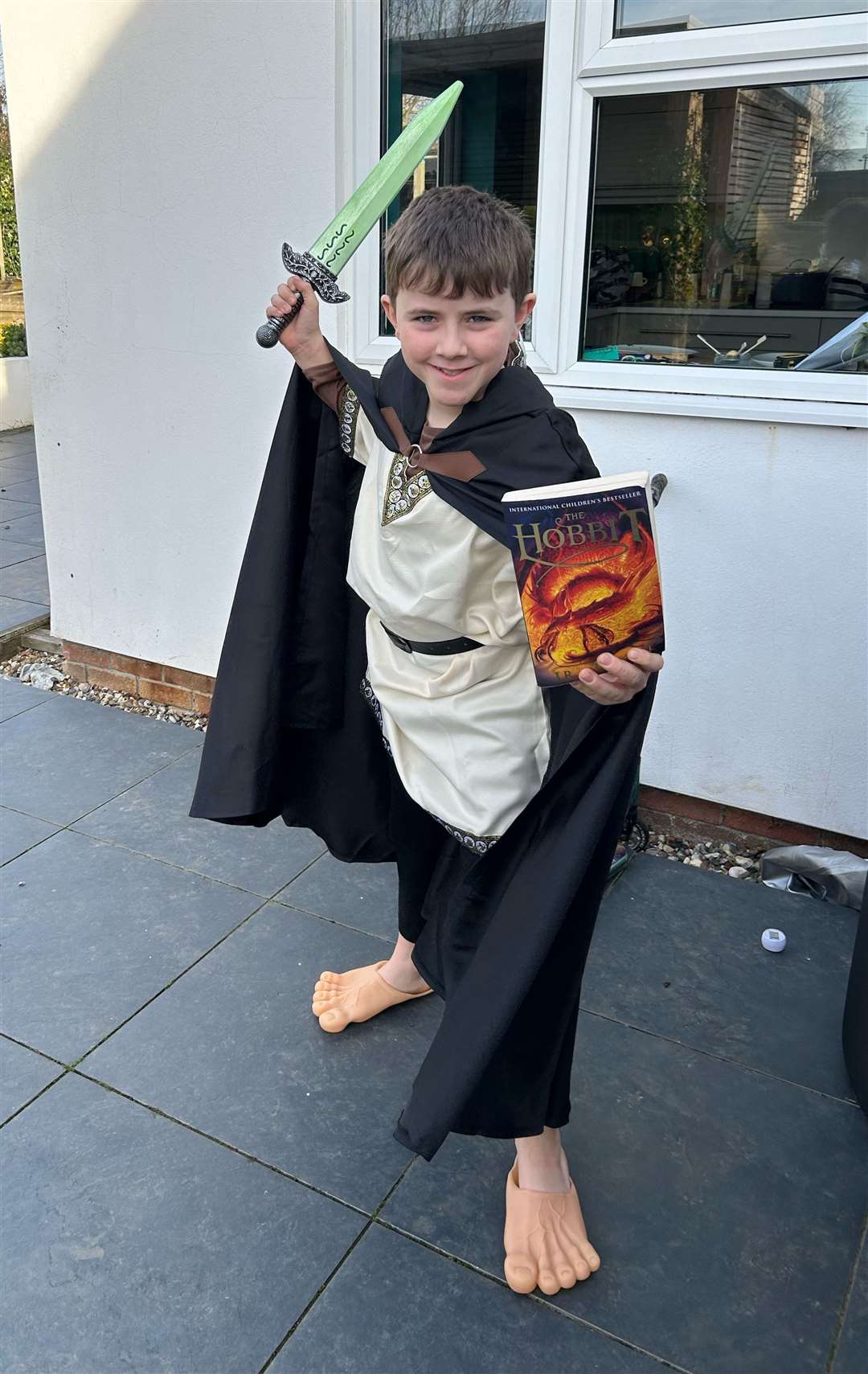 Thomas Hutson (nine) from Thorndon Primary School. Picture submitted