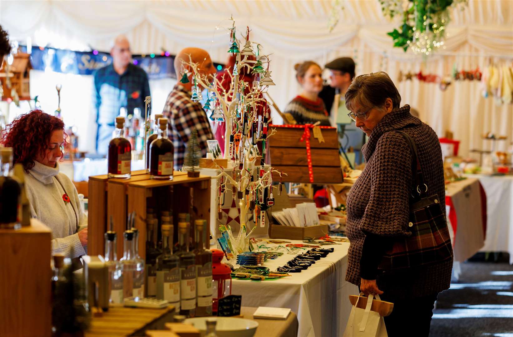 Inaugural Bressingham Christmas Craft Fair hailed as a success as it