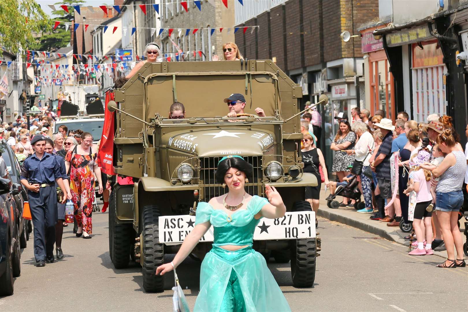 The Diss Carnival parade is one of the highlights of the day