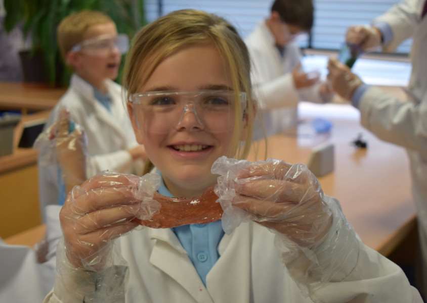 Pupils at Framlingham College's prep school enjoy an exciting science week.