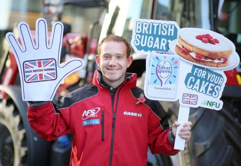 Debenham farmer, Thomas McVeigh, parades at Lord Mayor’s Show