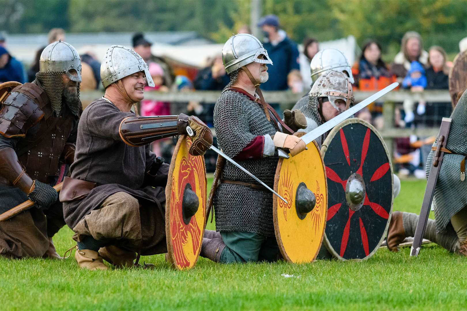 Saxon and Viking Festival at Stonham Barns.