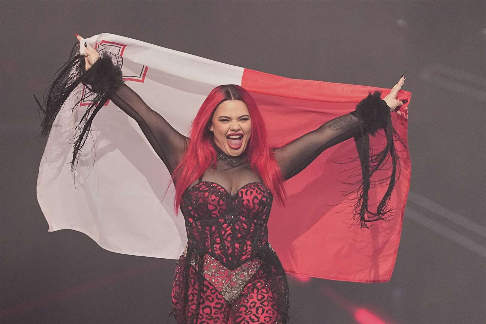 Miriana Conte from Malta (Martin Meissner/AP)