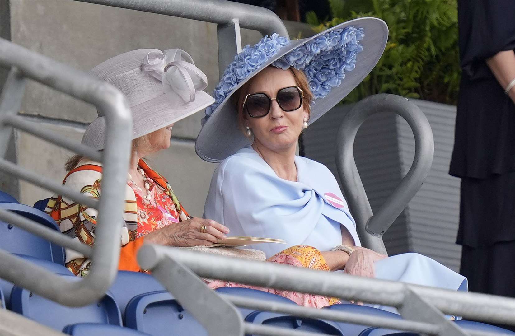 JK Rowling in the stands at Royal Ascot (Andrew Matthews/PA)