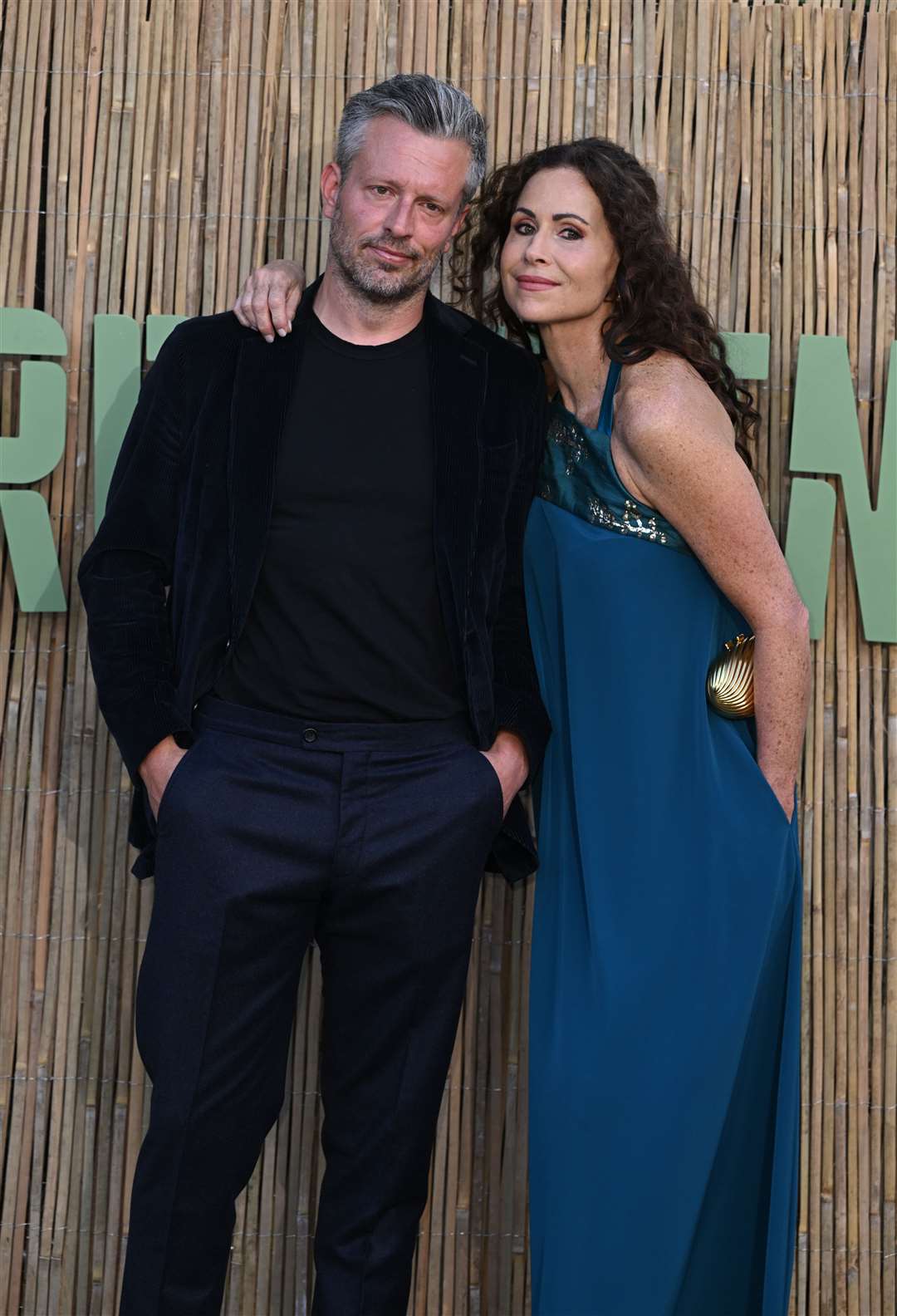 Minnie Driver and a guest (Doug Peters/PA)