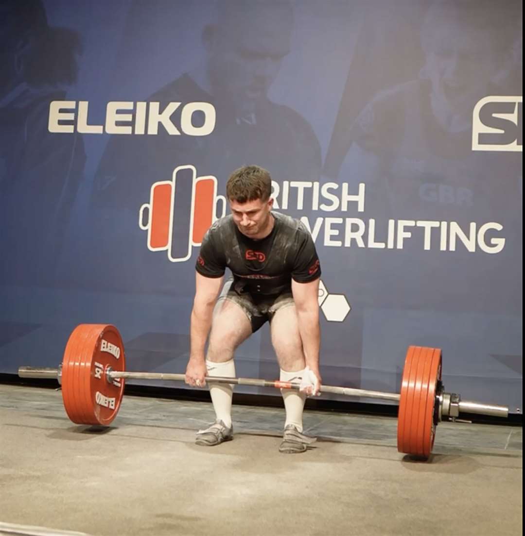 Diss powerlifter Thomas Knapp has been selected to represent England later this year