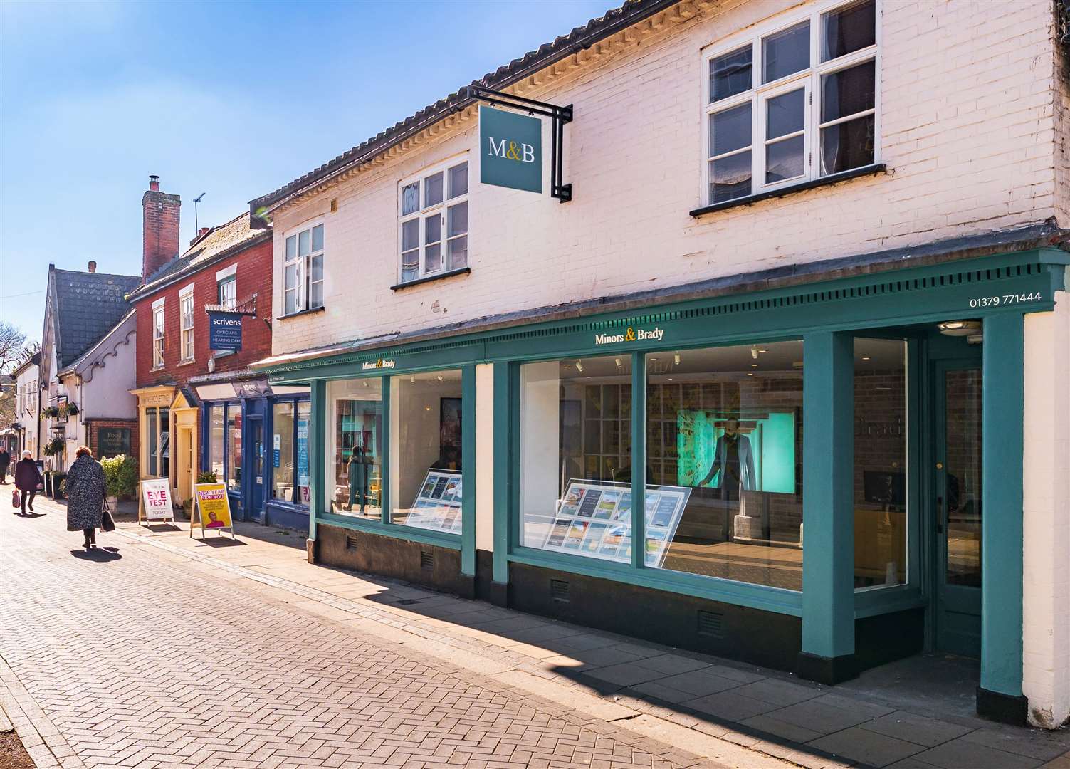 Minors and Brady Estate Agents in Mere Street, Diss. Picture submitted
