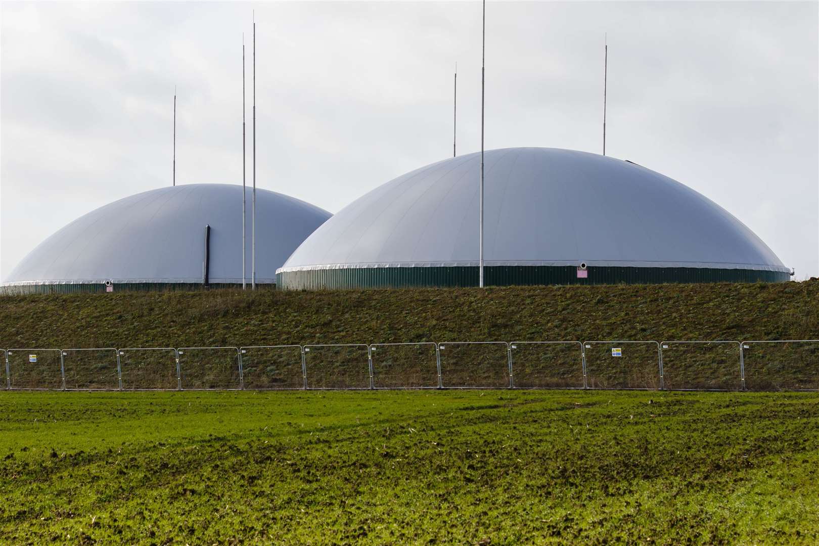 The developers behind the Deal Farm Biogas plant (pictured) have insisted they have listened to residents after submitting their latest application. Picture: Mark Bullimore Photography 2022.