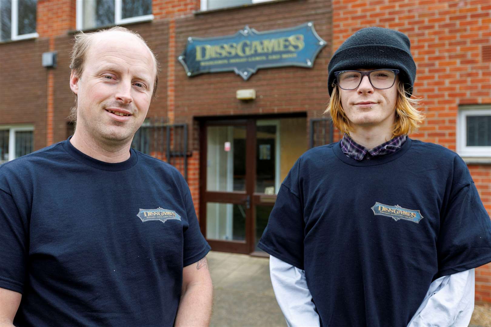 Wayne Gummer with Kieren Turner. Picture: Diss Express