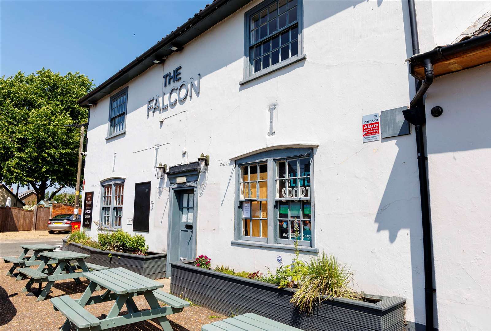 The Falcon pub in Pulham Market. Picture: Mark Bullimore
