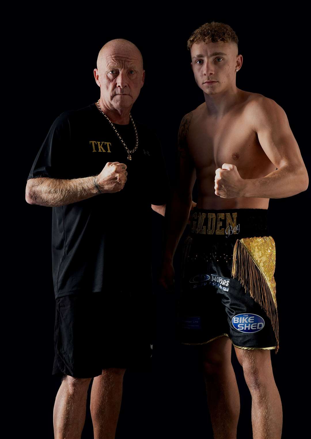 Coach Darrel Keen will watch his son Kieren Keen in his first professional bout on Saturday Picture: Dave Doughty