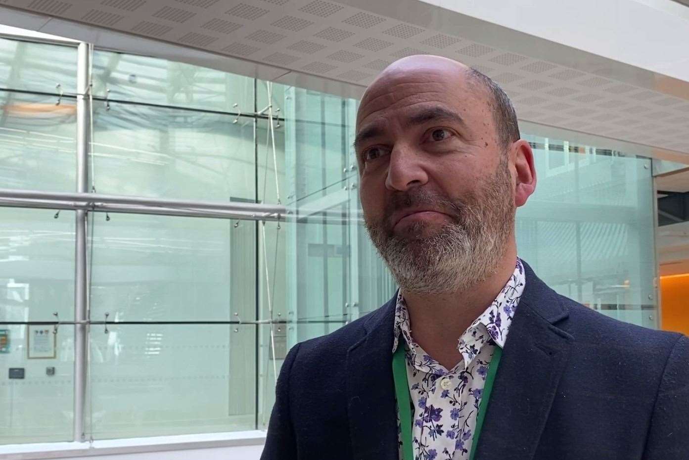 Cllr Tim Weller said the solar development, alongside other energy projects in the area, had 'caused fracture' in the community. Picture: Joao Santos