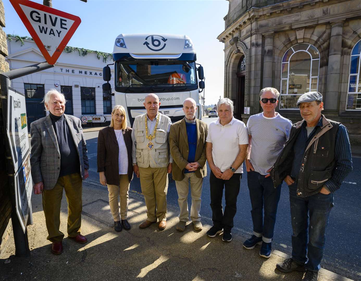HGV's moving through Eye's narrow streets have been problematic, and at times, dangerous for residents.