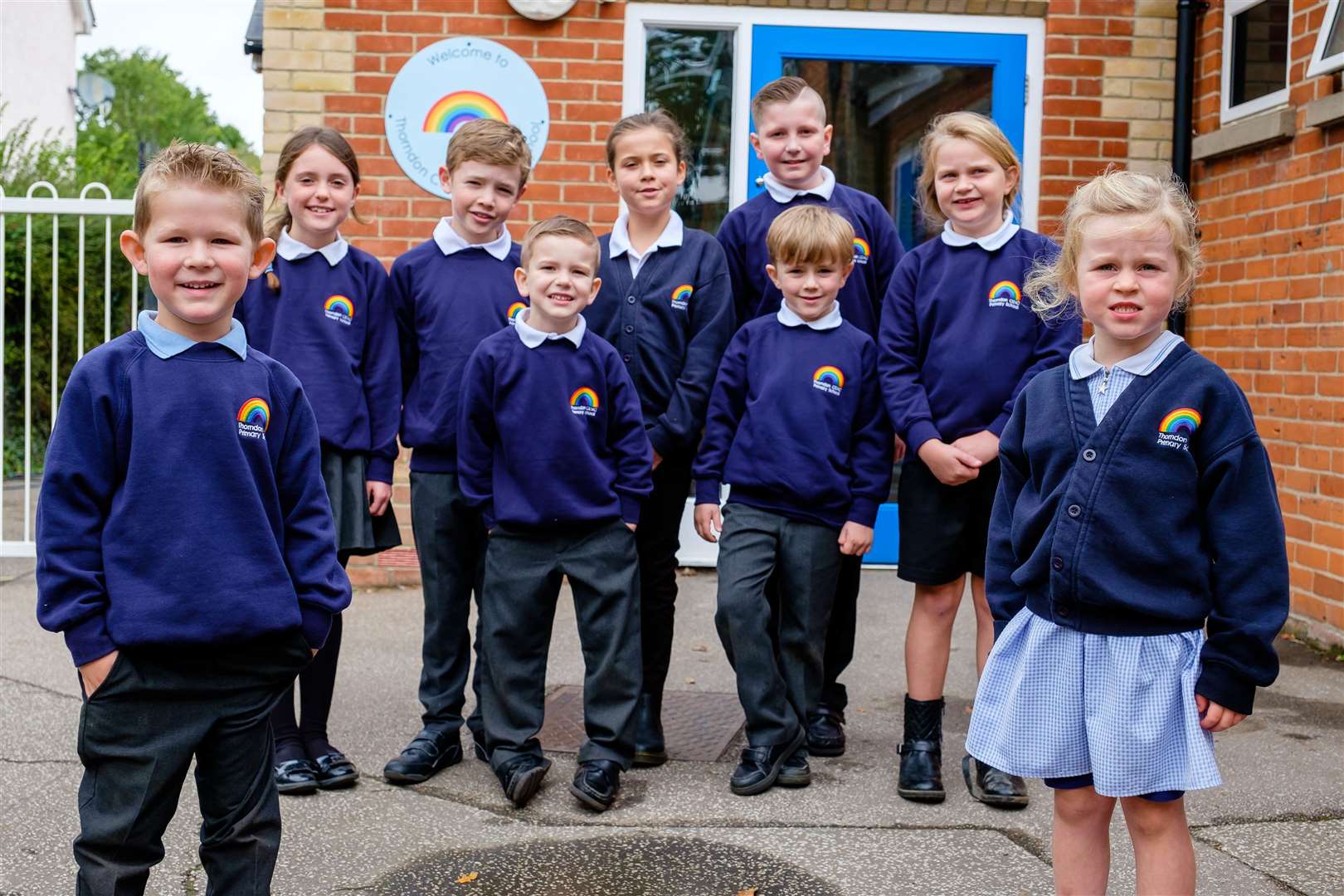 Thorndon school ushers in a fresh start with rainbow values logos