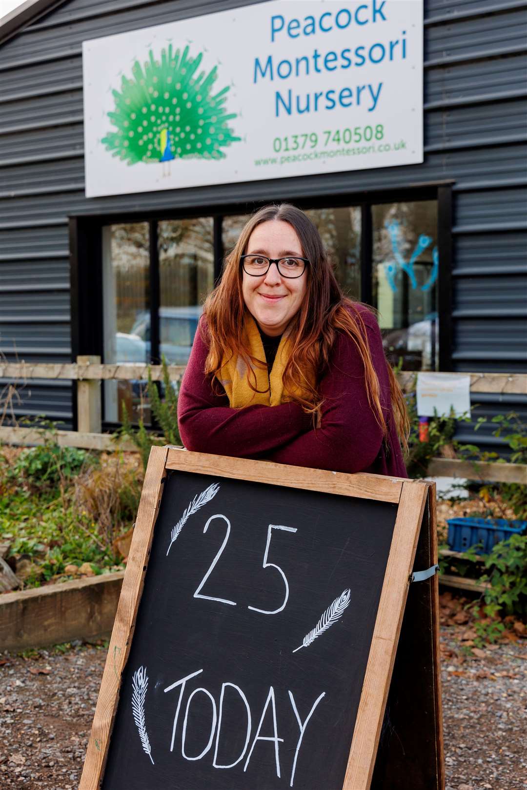 Georgie Carpenter, manager of the Peacock Montessori Nursery in Stuston. Picture: Mark Bullimore