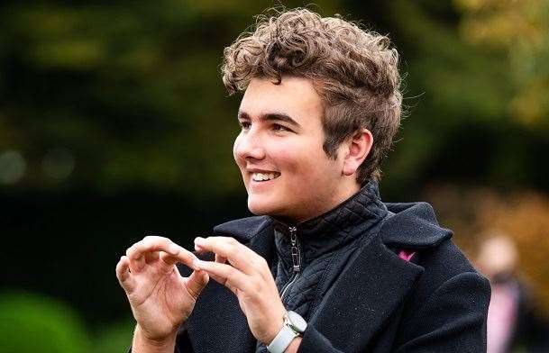 Student Callum had a rethink after he became unwell