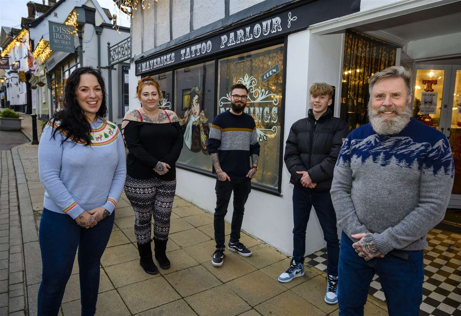 Mavericks Tattoo v Des oslavuje sťahovanie do väčších miest