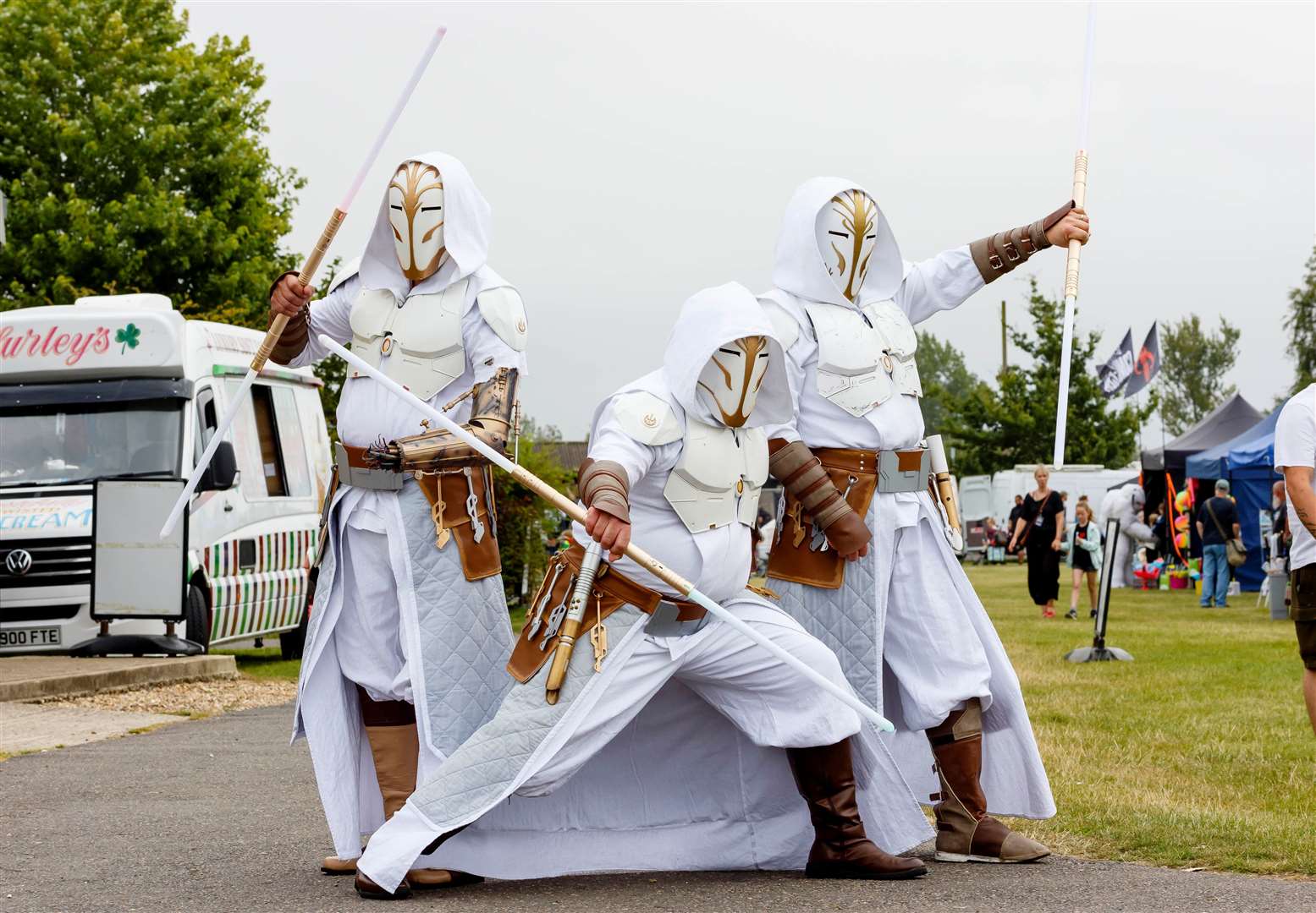 Jedi Temple Guardians from the Clone Wars. Picture: Mark Bullimore