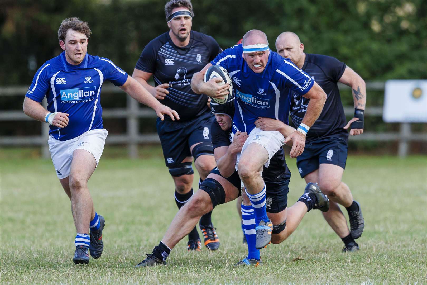John Bergin wore the captain's armband at the weekend Picture: Mark Bullimore