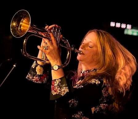 Georgina Jackson is part of Ronnie Scott’s Jazz Orchestra