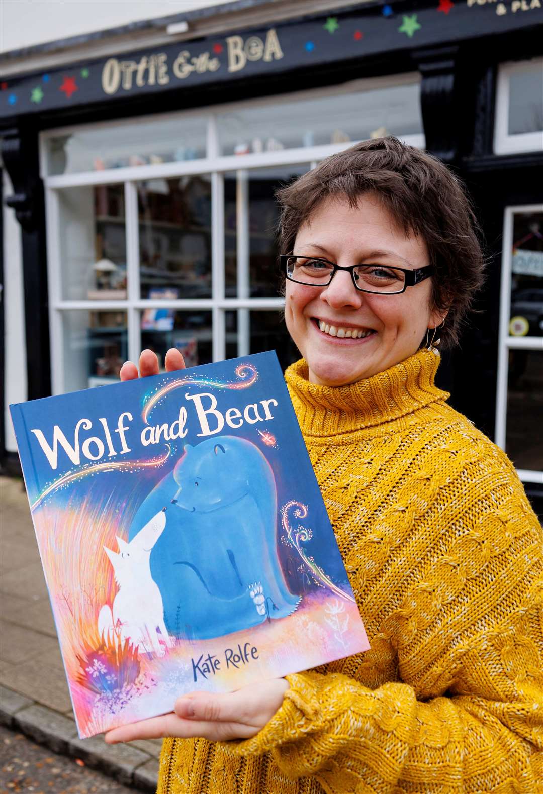 Kate Rolfe has been nominated for a Waterstones Children's Book Prize for her book, Wolf and Bear. Picture: Mark Bullimore