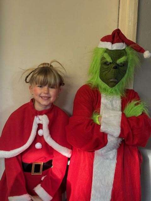 Riley (11) and Millie Carle (eight) from Gislingham Primary School. Picture submitted