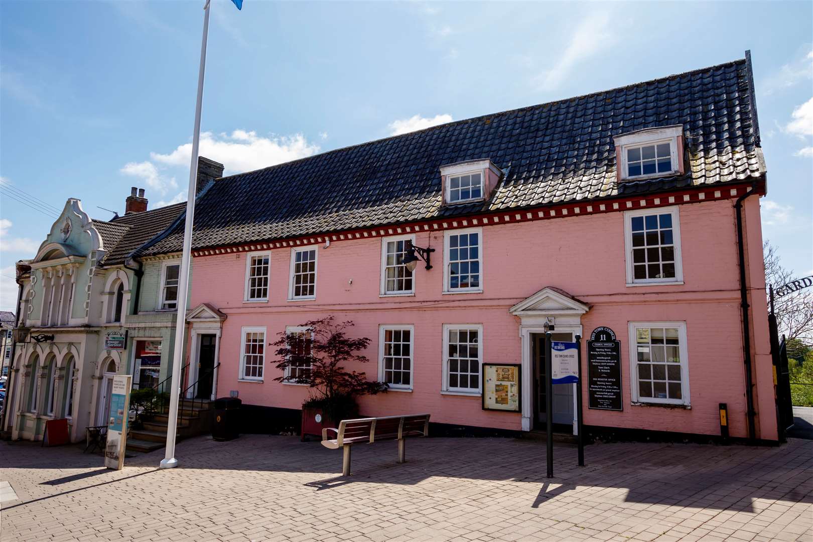 Diss Town Council Offices in Diss. Picture: Mark Bullimore