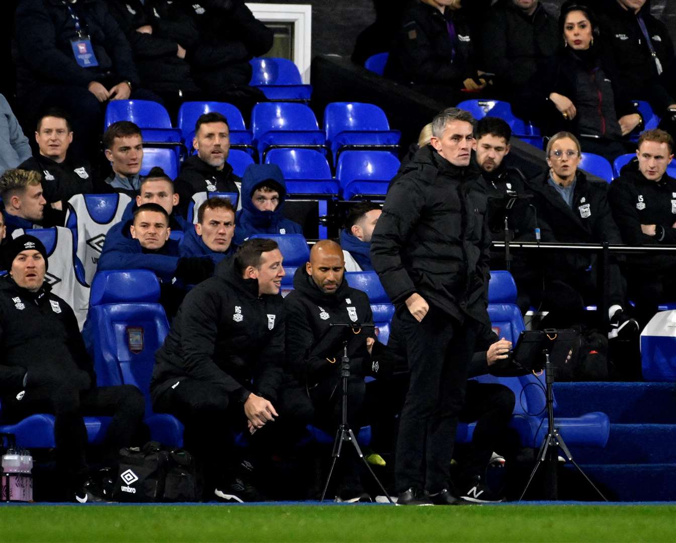 Blues boss Kieran McKenna. Picture: Barry Goodwin