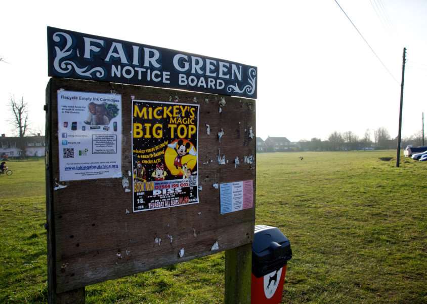 Diss, Norfolk. Fair Green.