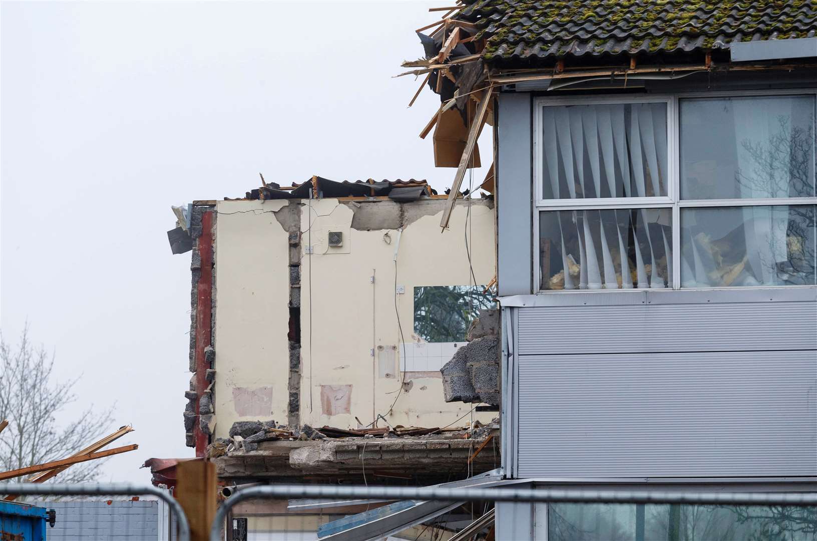 The former John Grose site in Park Road is in the process of being flattened to make way for a new leisure centre for the town.Picture: Mark Bullimore