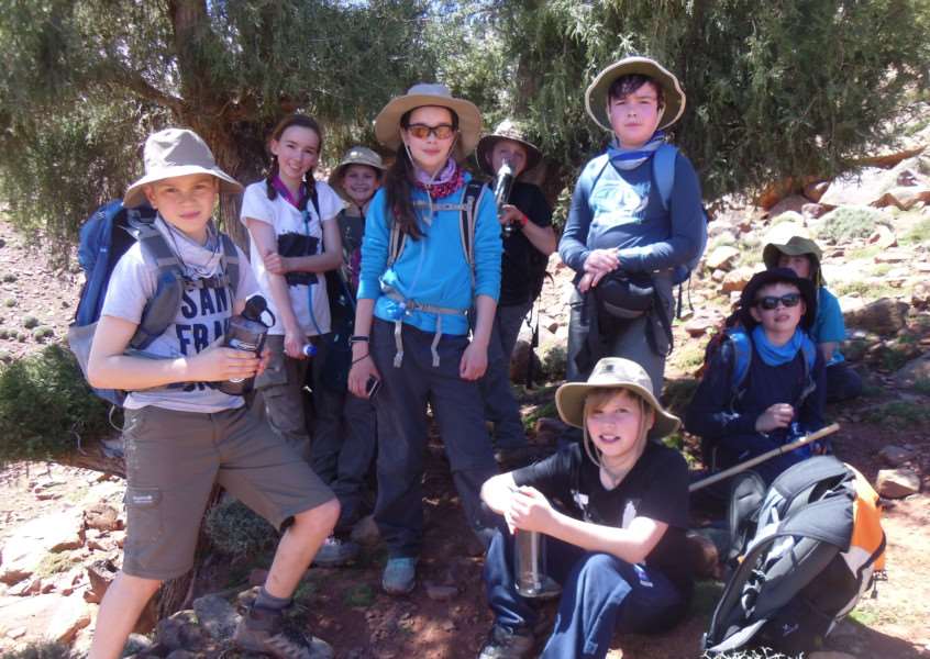 Brandeston Hall students enjoyed a trip to Morocco during their Easter break. ANL-150420-110441001