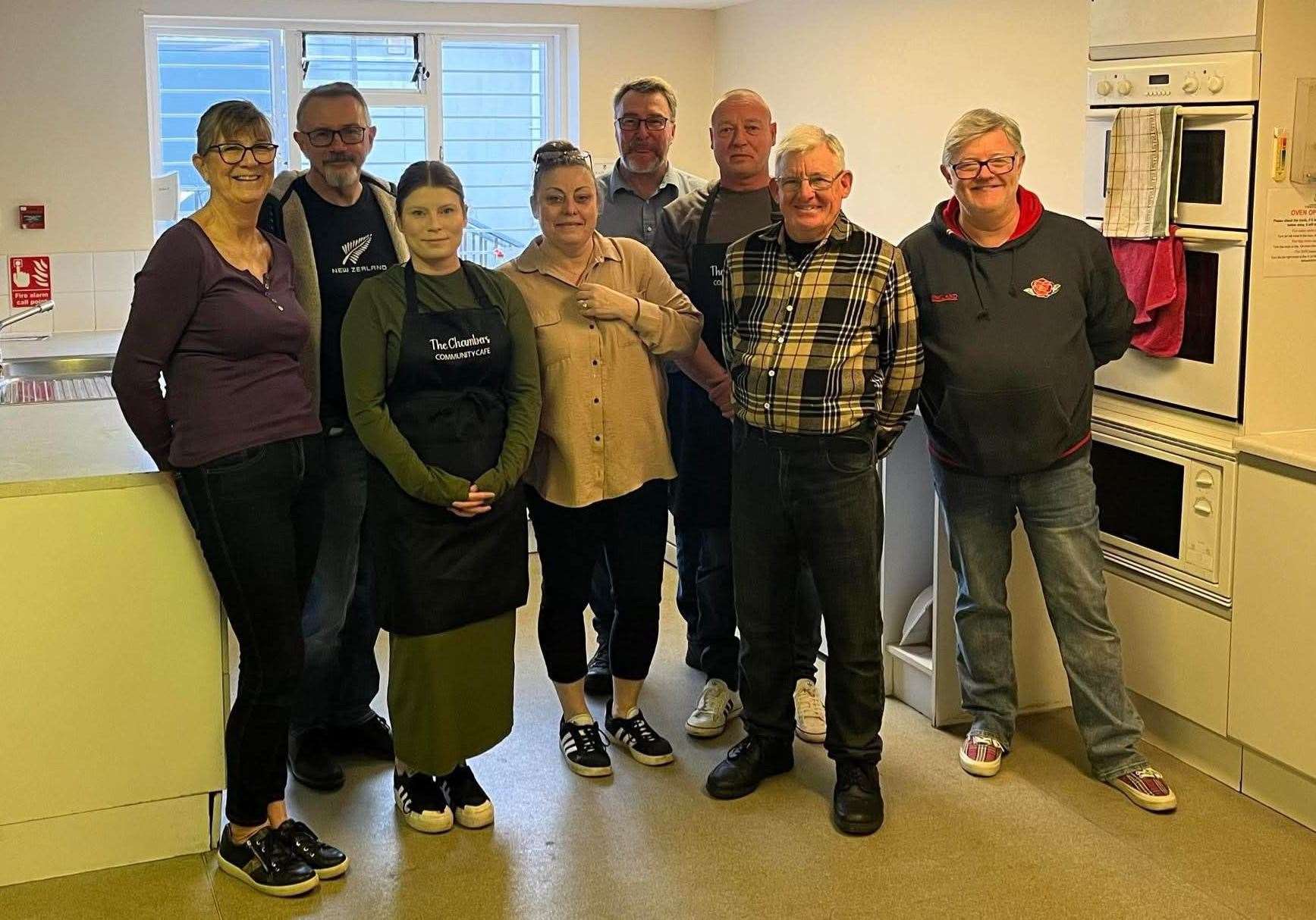 Some of the regular volunteers of the cafe. Picture: Contributed