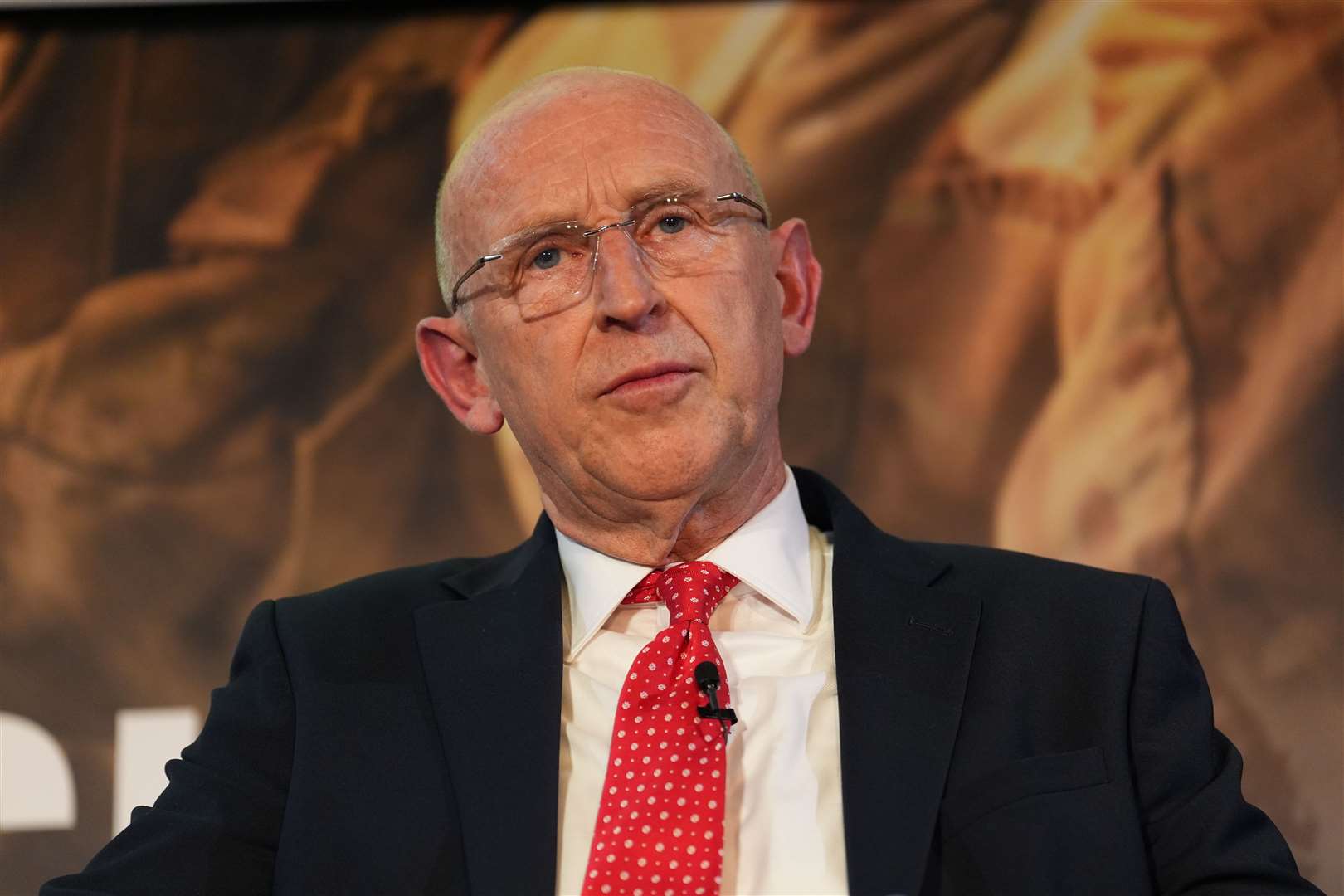 Defence Secretary John Healey speaking at the Royal United Services Institute in Westminster (Lucy North/PA)